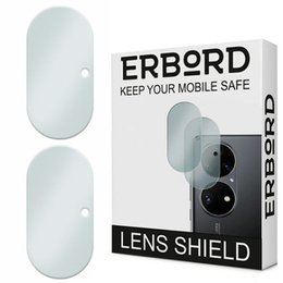 2x tvrdené sklo ERBORD na kameru Huawei P50 Pro
