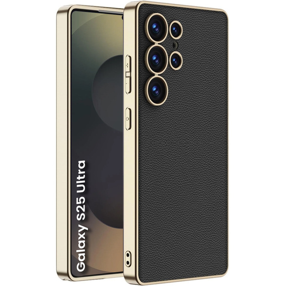 Puzdro pre Samsung Galaxy S25 Ultra, GKK Leather, čierne
