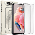 2x tvrdené sklo pre Xiaomi Redmi Note 12 4G/5G / POCO X5 5G, ERBORD 9H Hard Glass na displeji