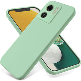 Obal na mobil pre Motorola Edge 40 5G, Silicone Lite, zelený