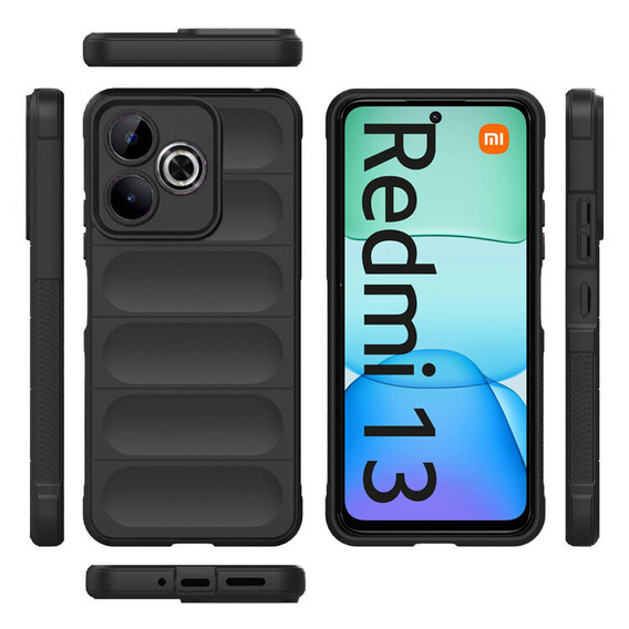 Obal na mobil pre Xiaomi Redmi 13, Gaming Shockproof, čierne
