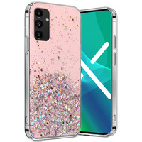 Obal na mobil pre Samsung Galaxy A04S / A13 5G, Glittery, ružové