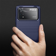 Obal na mobil pre Xiaomi Poco X4 Pro 5G, Carbon, modré