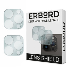 2x tvrdené sklo ERBORD na kameru iPhone 13 Pro / 13 Pro Max