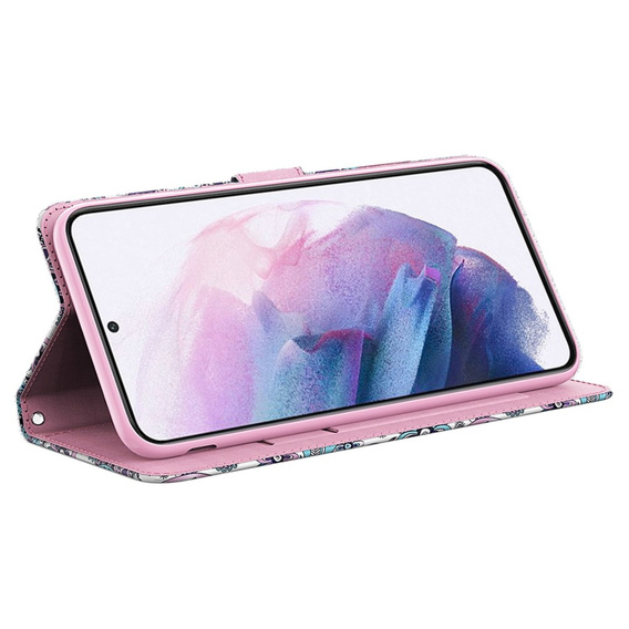 Klapkové puzdro pre Samsung Galaxy A14 4G/5G, Wallet, fialové