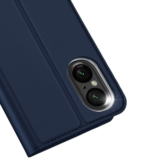 Dux Ducis Obal na mobil pre Sony Xperia 10 VI, Skinpro, tmavomodré