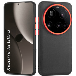 Kožené puzdro pre Xiaomi 15 Ultra, leather hybrid, čierne