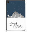 Puzdro pre Lenovo Tab M10 Plus 10.6 TB-125F / TB-128F 3 Gen, Smartcase, sleeping cat