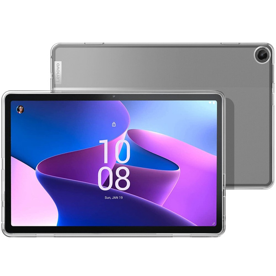 Puzdro pre Lenovo Tab M10 10.1 Gen 3 TB-328FU/TB-328XU, silikónové, priehľadné