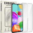 2x tvrdené sklo pre Samsung Galaxy A41, ERBORD 9H Hard Glass na displeji