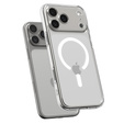 Spigen Ultra Hybrid MagSafe puzdro pre iPhone 17 Pro, číre / biele