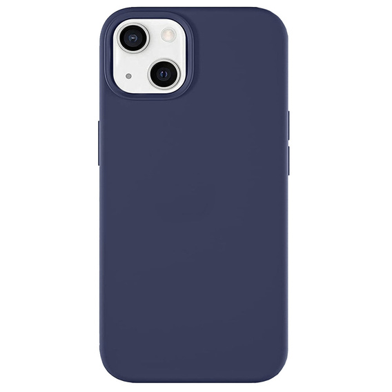 Obal na mobil pre iPhone 14 Plus, Silicone Lite, tmavomodré