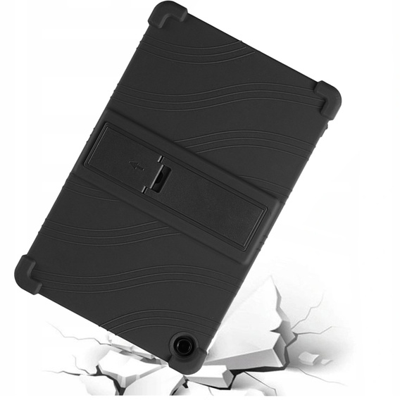Silikón puzdro pre Lenovo Tab M10 Plus 10.6 Gen 3 TB-125F TB-128F, Impact, pancierovaný, čierne