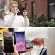 CASEME flipové puzdro pre Samsung Galaxy S10+ Plus, Waxy Textured, káva
