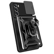 Obal na mobil pre Realme 14X / Realme C75, CamShield Slide, čierne