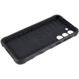 Obrnené puzdro pre Samsung Galaxy S23 Plus, Dual-Layer, čierne