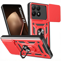 Pancierované puzdro CamShield Slide s krytom fotoaparátu a krúžkom pre Xiaomi 15T