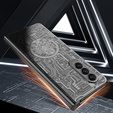Puzdro pre Samsung Galaxy Z Fold 5 5G, Mechanical Legend, čierne
