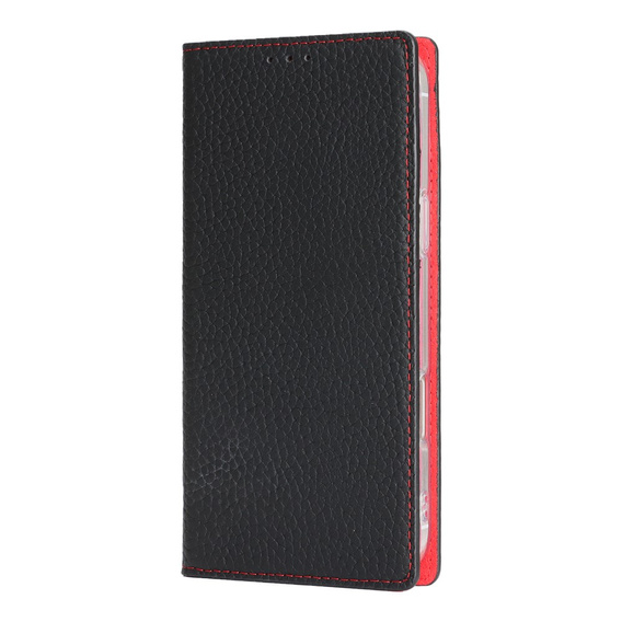 Puzdro Litchi Skin Grain flip pre iPhone 17 Pro