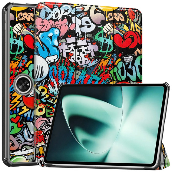 Puzdro pre OnePlus Pad, Smartcase, graffiti