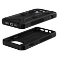 Puzdro Urban Armor Gear pre iPhone 14 Pro, Monarch, carbon čierne