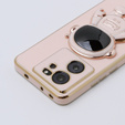 Obal na mobil pre Xiaomi 13T / 13T Pro, Astronaut, ružové rose gold