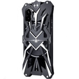 Pancierované puzdro pre Nothing Phone 2, Aluminum Alloy, čierne