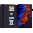 Puzdro pre Lenovo Tab P12 Pro 12.6, Classic, s priestorom pre stylus, čierne
