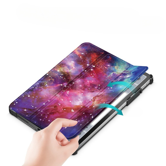 Puzdro pre Lenovo Tab P11 Pro Gen 2 TB132FU TB132XU 11.2", s chlopňou, galaxy