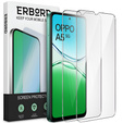 2x tvrdené sklo pre Samsung Galaxy A15 4G / A15 5G / M15, ERBORD 9H Hard Glass na displeji