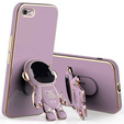Obal na mobil pre iPhone 7 / 8 / SE 2022 / SE 2020, Astronaut, fialové