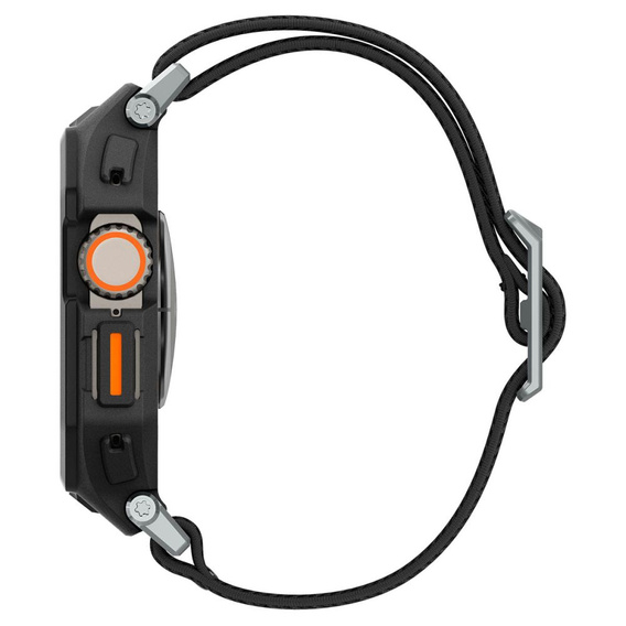 Pasek z etui Spigen do Apple Watch 4/5/6/7/8/SE 44/45mm, Rugged Armor Pro, Szary