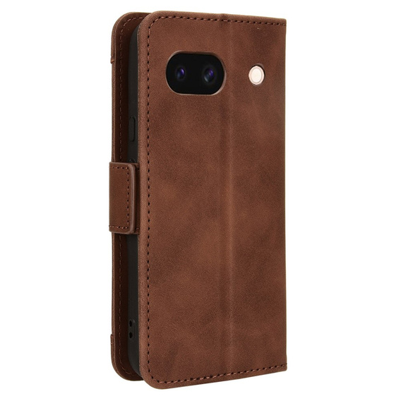Klapkové puzdro pre Google Pixel 8A, Card Slot, hnedé