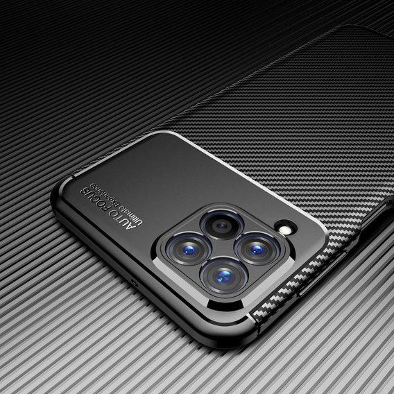 Obal na mobil pre Samsung Galaxy M53 5G, Carbon Gel, čierne