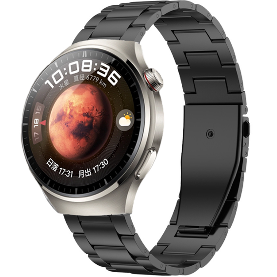 Pásik pre HUAWEI WATCH 2 3 4 5 GT GT2 GT3 GT4 GT5 PRO GT2e 2e 46MM 48MM čierny