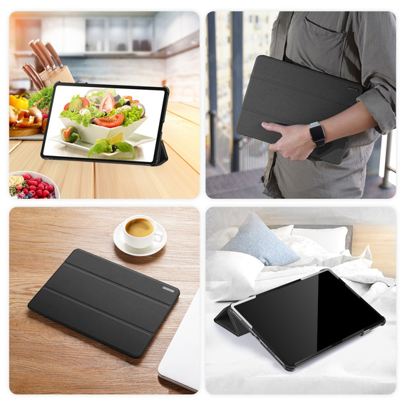 Puzdro pre Samsung Galaxy Tab S9 Ultra 14.6", Dux Ducis Domo, čierne