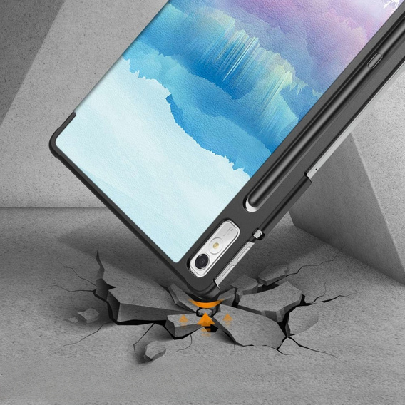Obal na mobil pre Lenovo Tab P11 Pro Gen 2 2022, Smartcase Pen Slot, deer in mountains