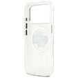 Karl Lagerfeld IML Glitter Karl a Choupette MagSafe puzdro pre iPhone 17 Pro