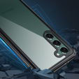 Puzdro pre Samsung Galaxy S22, Shockproof, s fóliou, čierne