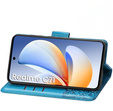 Klapkové puzdro pre Realme C71, Butterfly, modré