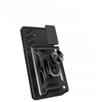 Obal na mobil pre Samsung Galaxy A14 4G/5G, CamShield Slide, čierne