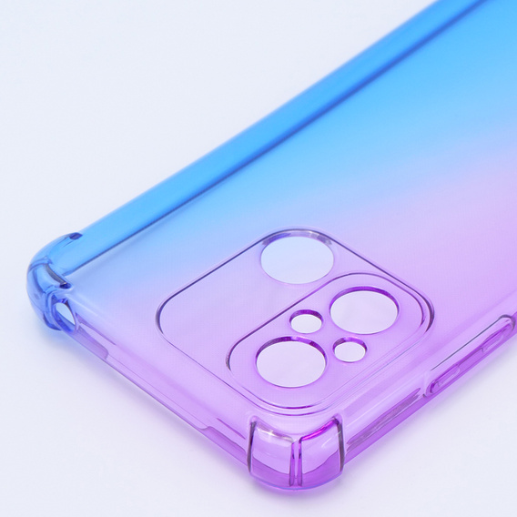 Puzdro pre Xiaomi Redmi 12C, Gradient Dropproof, Fialová / modrá