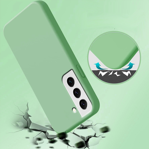 Obal na mobil pre Samsung Galaxy S22+ Plus 5G, Silicone Lite, mätové