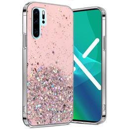 Obal na mobil pre Huawei P30 Pro, Glittery, ružové