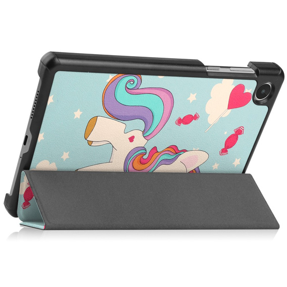 Puzdro pre Lenovo Tab M8 Gen 4 TB-300FU, Smartcase, unicorn