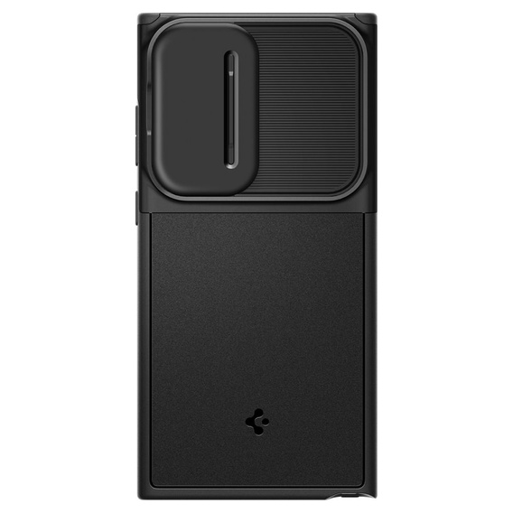 Spigen Optik Armor čierne puzdro pre Samsung Galaxy S23 Ultra