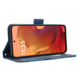Klapkové puzdro pre Motorola Moto G15 / Motorola Moto G15 Power, Card Slot, tmavomodré