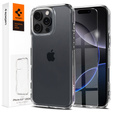 Puzdro Spigen pre iPhone 16 Pro Max, Ultra Hybrid, priehľadné + tvrdené sklo 9H