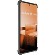 IMAK Obal na mobil pre Asus Zenfone 11 Ultra 5G, Dropproof, transparentné / čierne