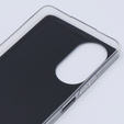 Obal na mobil pre Oppo A58 4G, Glittery, čierne